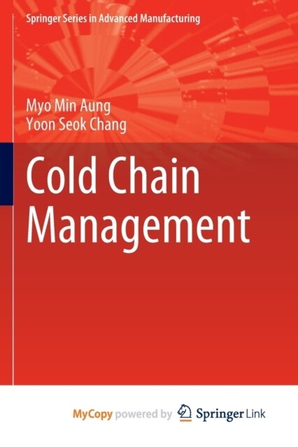 Cold Chain Management (Paperback)