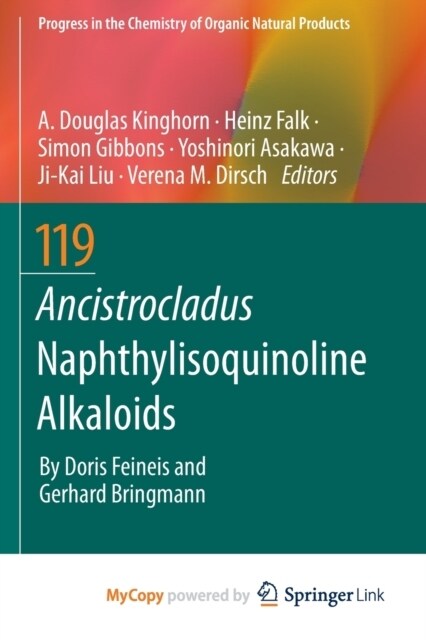 Ancistrocladus Naphthylisoquinoline Alkaloids (Paperback)