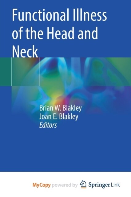 Functional Illness of the Head and Neck (Paperback)