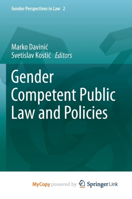 Gender Competent Public Law and Policies (Paperback)