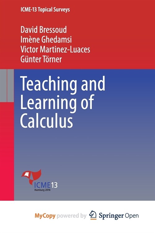 Teaching and Learning of Calculus (Paperback)