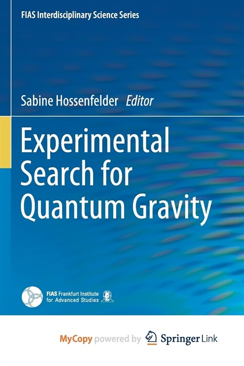 Experimental Search for Quantum Gravity (Paperback)