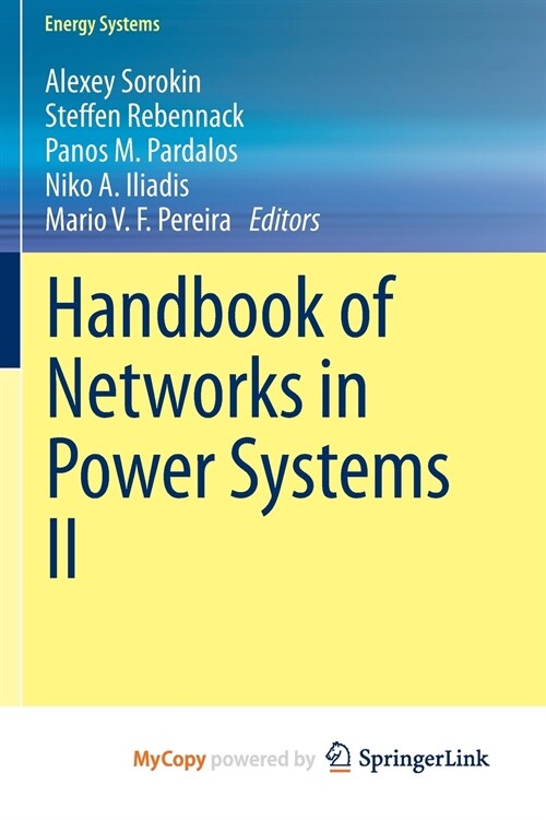 Handbook of Networks in Power Systems II (Paperback)
