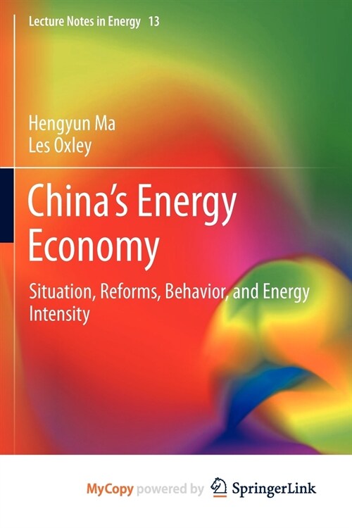 Chinas Energy Economy : Situation, Reforms, Behavior, and Energy Intensity (Paperback)