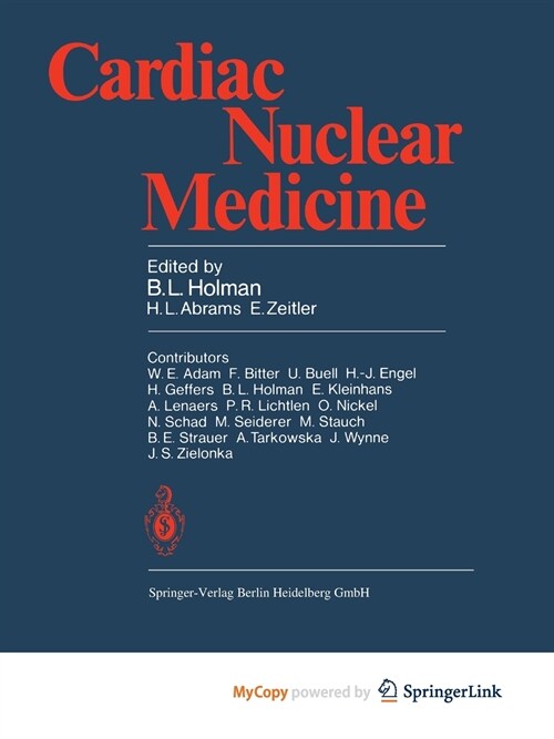 Cardiac Nuclear Medicine (Paperback)