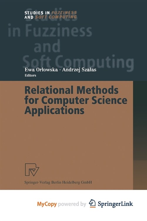 Relational Methods for Computer Science Applications (Paperback)
