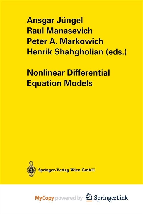 Nonlinear Differential Equation Models (Paperback)