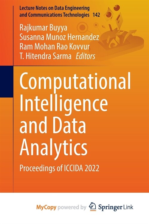 Computational Intelligence and Data Analytics : Proceedings of ICCIDA 2022 (Paperback)