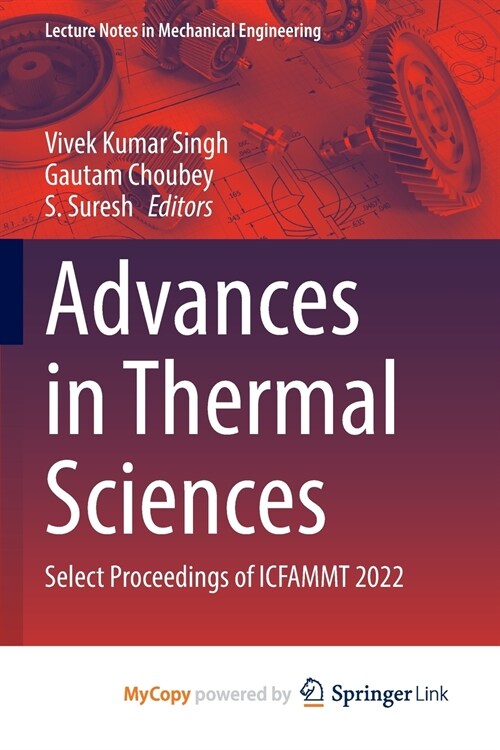 Advances in Thermal Sciences : Select Proceedings of ICFAMMT 2022 (Paperback)