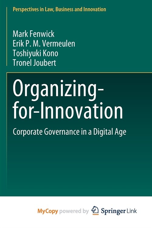 Organizing-for-Innovation : Corporate Governance in a Digital Age (Paperback)