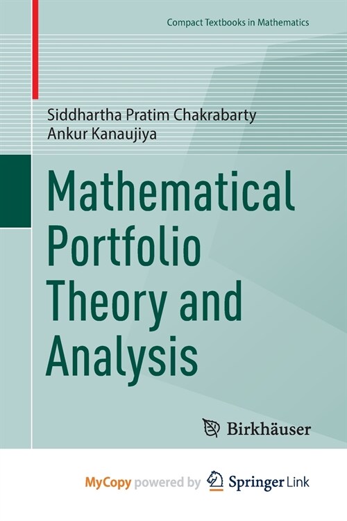 Mathematical Portfolio Theory and Analysis (Paperback)