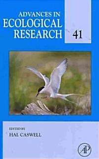 Advances in Ecological Research: Volume 41 (Hardcover)