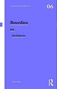 Bourdieu for Architects (Paperback)