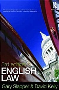 English Law (Paperback, 3 ed)