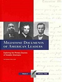 Milestone Documents of American Leaders-Volume 3 (Library Binding)
