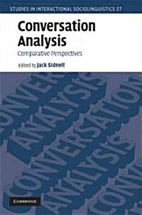 Conversation Analysis : Comparative Perspectives (Hardcover)