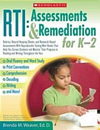 RTI: Assessments & Remediation for K-2 (Paperback)