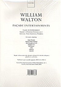 Facade Entertainments (Sheet Music, Set of parts)