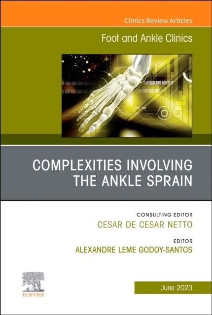 Complexities Involving the Ankle Sprain, An issue of Foot and Ankle Clinics of North America (Hardcover)