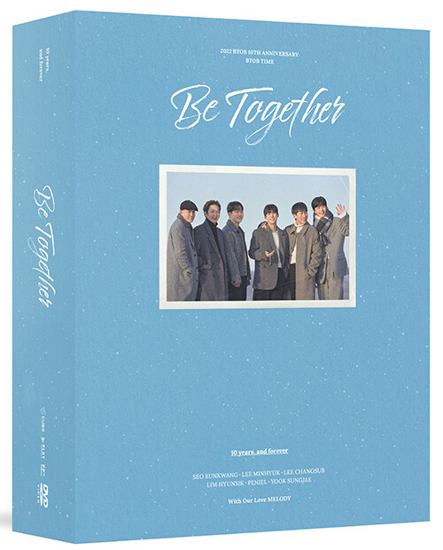 비투비 - BTOB 10TH ANNIVERSARY CONCERT : 2022 BTOB TIME [Be Together] DVD (2disc)