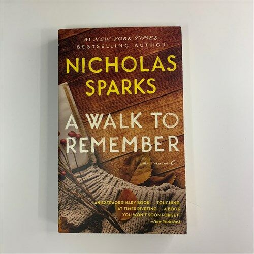 [중고] A Walk to Remember (Mass Market Paperback)