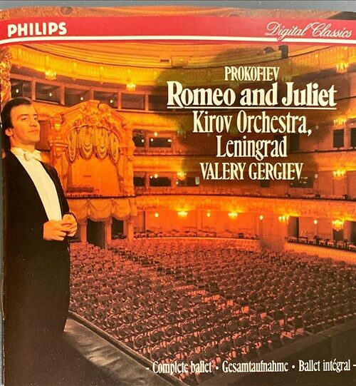 [중고] Prokofiev Romeo and Juliet, Kiriv Orchestra, Valery Gergiev