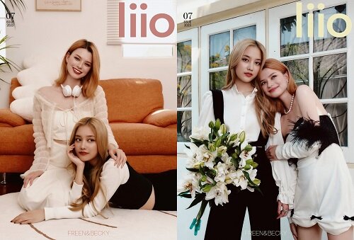 [C형] liio (중국) 2023년 5월 : Freen & Becky (잡지 2권 + 포토카드 8장)