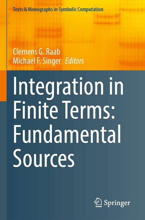 Integration in Finite Terms: Fundamental Sources (Paperback, 2022)