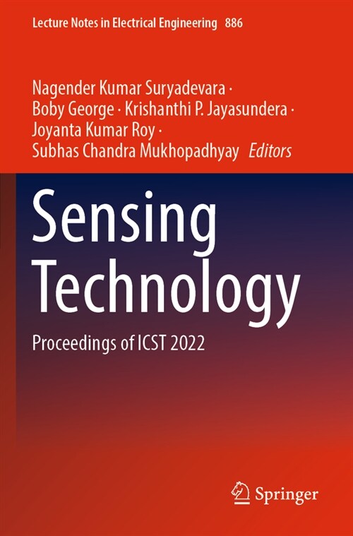 Sensing Technology: Proceedings of Icst 2022 (Paperback, 2022)