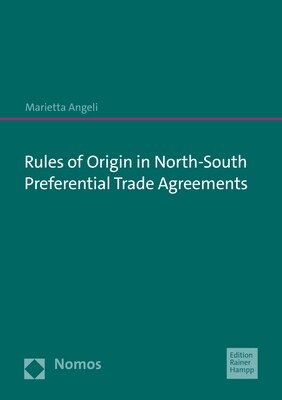 Rules of Origin in North-South Preferential Trade Agreements (Paperback)