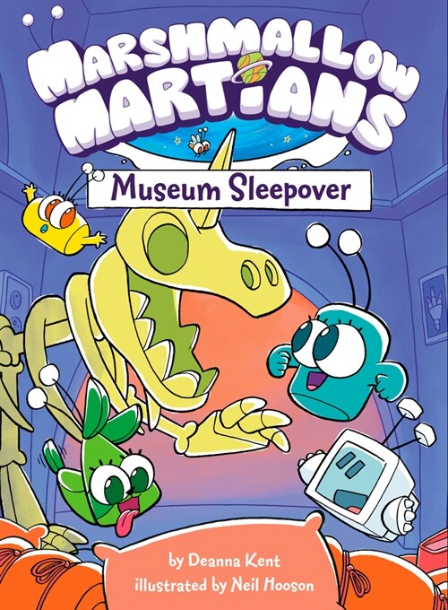 Marshmallow Martians: Museum Sleepover: (A Graphic Novel) (Hardcover)