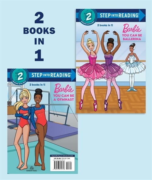 You Can Be a Ballerina/You Can Be a Gymnast (Barbie) (Library Binding)