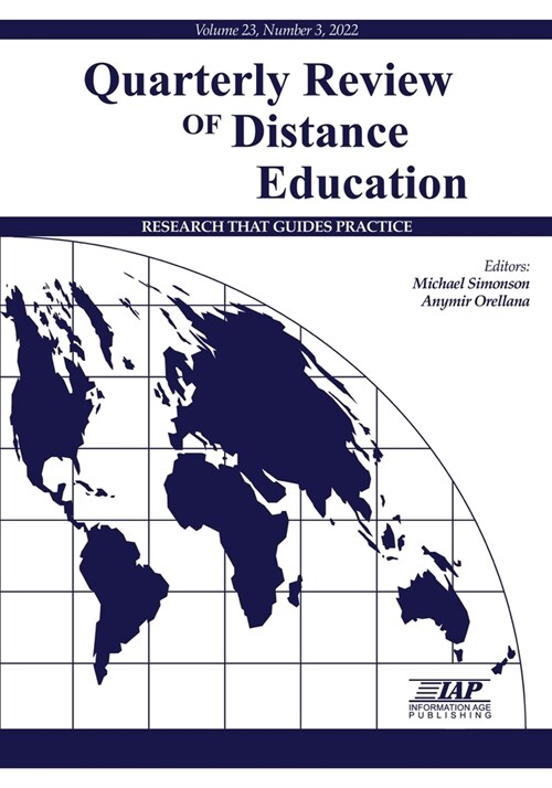 Quarterly Review of Distance Education Volume 23 Number 3 2022 (Paperback)