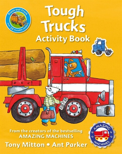 Amazing Machines Tough Trucks Sticker Activity Book (Paperback)