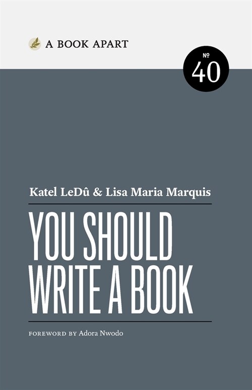 You Should Write a Book (Paperback)