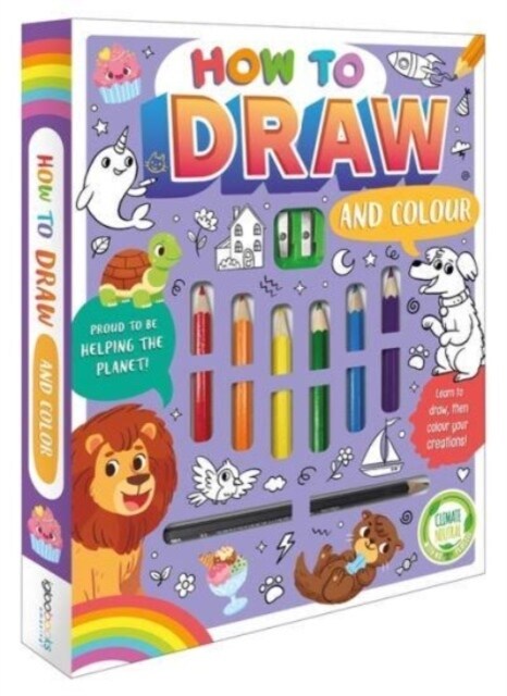 How to Draw and Colour (Paperback)