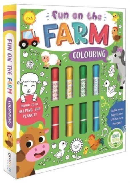 Fun on the Farm Colouring (Paperback)