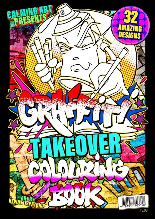 Graffiti Takeover - Colouring Book (Paperback)