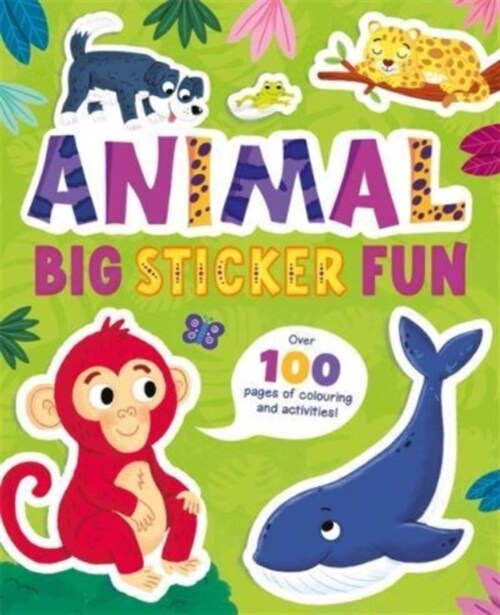 Animal Big Sticker Fun (Paperback)