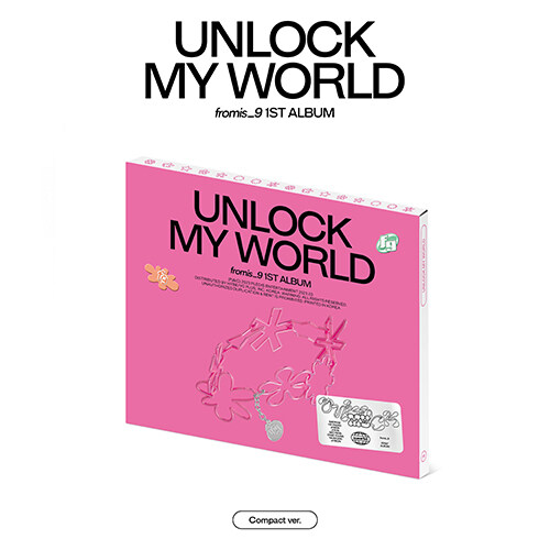 프로미스나인 - fromis_9 1st Album ‘Unlock My World’ (Compact ver.)[9종 중 랜덤발송]