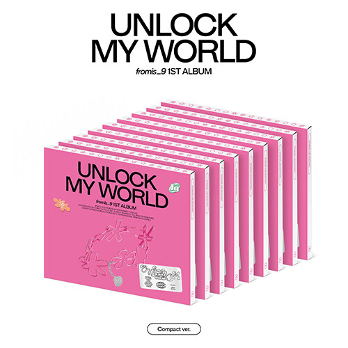 [SET] 프로미스나인 - fromis_9 1st Album ‘Unlock My World’ (Compact ver.)[9종 세트]