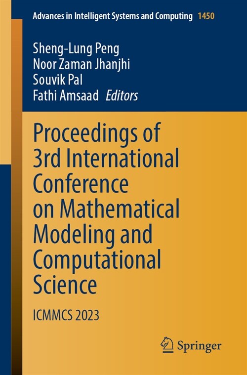 Proceedings of 3rd International Conference on Mathematical Modeling and Computational Science (Paperback)