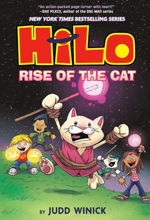 Hilo Book 10: Rise of the Cat: (A Graphic Novel) (Hardcover)