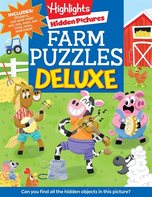 Farm Puzzles Deluxe (Paperback)