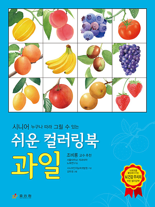시니어 컬러링북 : 과일