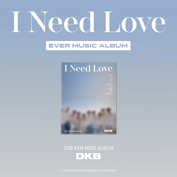 [중고] 다크비 - 미니 6집 I Need Love (EVER MUSIC ALBUM ver.)