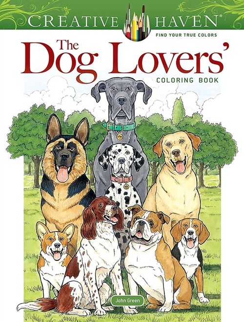 Creative Haven the Dog Lovers Coloring Book (Paperback)