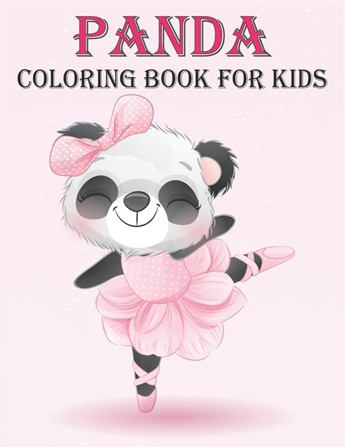 Panda Coloring Book For Kids: 50 Panda Coloring Pages For Children and Teens (Paperback)