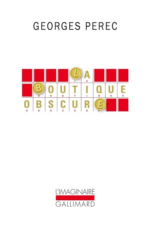 LA BOUTIQUE OBSCURE (Pocket Book)