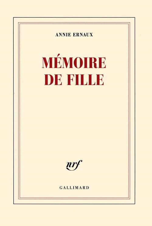 Memoire de fille - Prix Nobel de Litterature 2022 (Paperback)